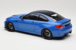 BMW M2 CS F87 Sinine Metallic Mustade Velgedega Minichamps 1:18 155021022 Metall - pilt 4/6