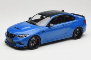 BMW M2 CS F87 Sinine Metallic Mustade Velgedega Minichamps 1:18 155021022 Metall
