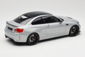 BMW M2 F87 CS Hockenheim Silver Mustad Veljed Minichamps 1:18 155021024 Metall - pilt 2/6