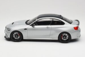 BMW M2 F87 CS Hockenheim Silver Mustad Veljed Minichamps 1:18 155021024 Metall - pilt 3/6