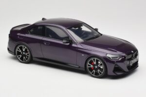 BMW M240i G42 Thundernight Metallic GT Spirit 1:18 GT504 Vaik - pilt 4/6