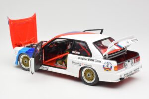 BMW M3 E30 #46 R. Ravaglia / E. Pirro WTCC Calder Park 1987 Minichamps 1:18 180872046-O Metall - pilt 5/8