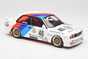 BMW M3 E30 #46 R. Ravaglia / E. Pirro WTCC Calder Park 1987 Minichamps 1:18 180872046-O Metall - pilt 6/8