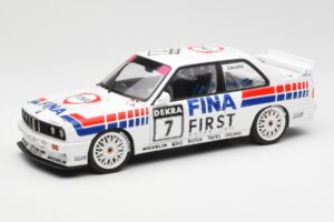 BMW M3 E30 #7 Fina J. Cecotto DTM 1992 AUTOart 1:18 89246 Metall