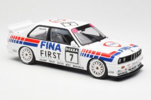 BMW M3 E30 #7 Fina J. Cecotto DTM 1992 AUTOart 1:18 89246 Metall - pilt 5/7