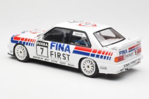 BMW M3 E30 #7 Fina J. Cecotto DTM 1992 AUTOart 1:18 89246 Metall - pilt 6/7