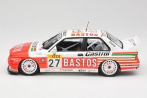 BMW M3 E30 #27 Bigazzi Team S. Soper / A. Hahne 4th Place 24 Hours of Spa 1990 Minichamps 1:18 155902027 Metall - pilt 3/6
