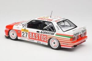 BMW M3 E30 #27 Bigazzi Team S. Soper / A. Hahne 4th Place 24 Hours of Spa 1990 Minichamps 1:18 155902027 Metall - pilt 5/6
