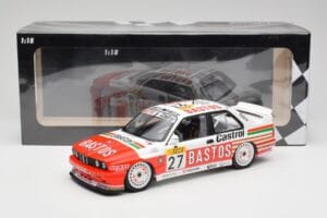 BMW M3 E30 #27 Bigazzi Team S. Soper / A. Hahne 4th Place 24 Hours of Spa 1990 Minichamps 1:18 155902027 Metall - pilt 6/6