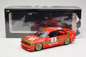 BMW M3 E30 #3 R. Ravaglia Winner Guia Race Macau 1987 Minichamps 1:18 155872003 Metall - pilt 6/6