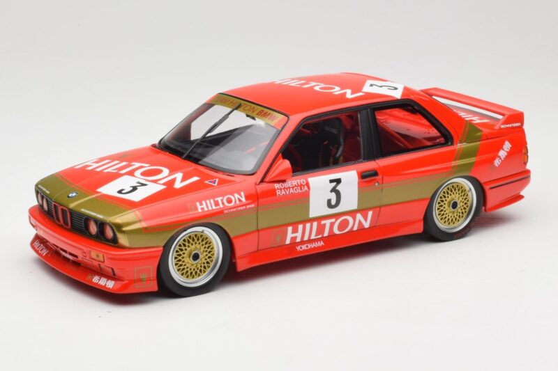 BMW M3 E30 #3 R. Ravaglia Winner Guia Race Macau 1987 Minichamps 1:18 155872003 Metall
