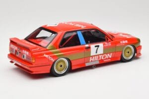 BMW M3 E30 #7 D. Quester 2nd Place Guia Race Macau 1987 Minichamps 1:18 155872007 Metall - pilt 2/6