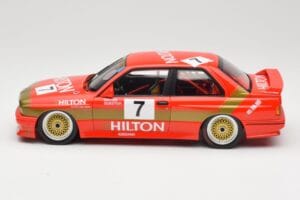BMW M3 E30 #7 D. Quester 2nd Place Guia Race Macau 1987 Minichamps 1:18 155872007 Metall - pilt 3/6