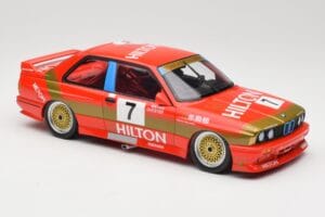 BMW M3 E30 #7 D. Quester 2nd Place Guia Race Macau 1987 Minichamps 1:18 155872007 Metall - pilt 4/6