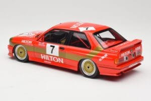 BMW M3 E30 #7 D. Quester 2nd Place Guia Race Macau 1987 Minichamps 1:18 155872007 Metall - pilt 5/6
