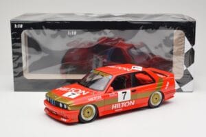 BMW M3 E30 #7 D. Quester 2nd Place Guia Race Macau 1987 Minichamps 1:18 155872007 Metall - pilt 6/6