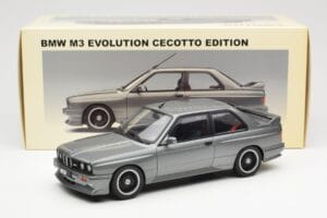 BMW M3 E30 Sport Evolution Cecotto Hall AUTOart 1:18 70567 Metall - pilt 8/8