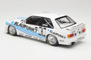 BMW M3 E30 Team Schnitzer #8 O. Manthey DTM 1988 Minichamps 1:18 155882008 Metall - pilt 5/6