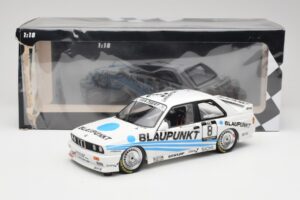 BMW M3 E30 Team Schnitzer #8 O. Manthey DTM 1988 Minichamps 1:18 155882008 Metall - pilt 6/6
