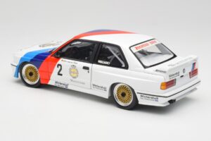 BMW M3 E30 #2 Warsteiner E. van de Poele DTM Champion 1987 Minichamps 1:18 80430396026-O Metall - pilt 7/8