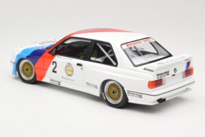 BMW M3 E30 Zackspeed #2 E. van de Poele Champion DTM 1987 Minichamps 1:18 155872002 Metall - pilt 5/6