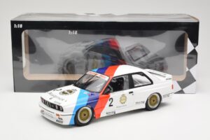 BMW M3 E30 Zackspeed #2 E. van de Poele Champion DTM 1987 Minichamps 1:18 155872002 Metall - pilt 6/6