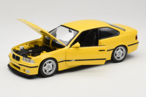BMW M3 E36 Dakar Yellow UT Models 1:18 180022300 Metall - pilt 2/8