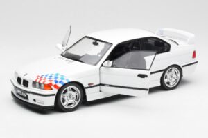 BMW M3 E36 Lightweight Valge Solido 1:18 S1803903 Metall - pilt 2/8