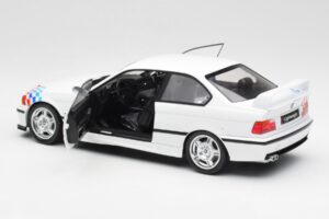 BMW M3 E36 Lightweight Valge Solido 1:18 S1803903 Metall - pilt 5/8