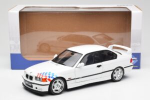 BMW M3 E36 Lightweight Valge Solido 1:18 S1803903 Metall - pilt 8/8