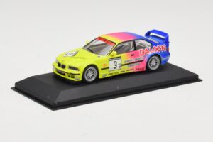 BMW M3 E36 GTR #3 K. Nissen DTM Zolder 1993 Minichamps 1:43 430932381 Metall - pilt 2/4