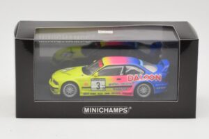 BMW M3 E36 GTR #3 K. Nissen DTM Zolder 1993 Minichamps 1:43 430932381 Metall - pilt 4/4