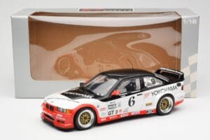 BMW M3 E36 GTR #0 B. Auberlen / M. Simo / P. Cunningham Daytona 24 Hours 1998 UT Models 1:18 39816 Metall - pilt 8/8