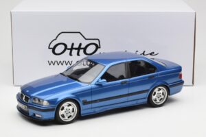BMW M3 E36 Sedaan Sinine Otto 1:18 OT1082 Vaik - pilt 6/6