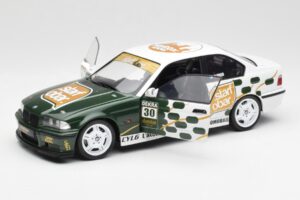 BMW M3 E36 Strafo Tic Tac Valge Solido 1:18 S1803906 Metall - pilt 2/8