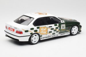BMW M3 E36 Strafo Tic Tac Valge Solido 1:18 S1803906 Metall - pilt 3/8