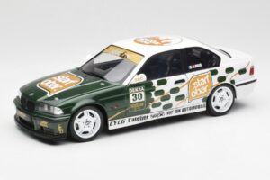 BMW M3 E36 Strafo Tic Tac Valge Solido 1:18 S1803906 Metall
