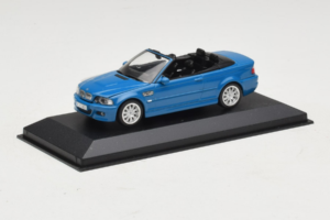 BMW M3 E46 Kabriolett Sinine Minichamps 1:43 BMW015 Metall - pilt 2/4