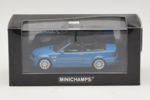 BMW M3 E46 Kabriolett Sinine Minichamps 1:43 BMW015 Metall - pilt 4/4