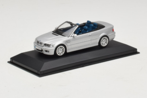 BMW M3 E46 Kabriolett Hõbe Minichamps 1:43 80420024430-R1 Metall - pilt 2/5