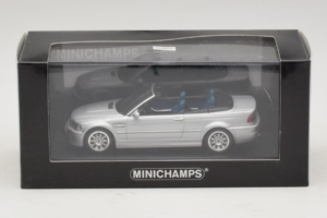 BMW M3 E46 Kabriolett Hõbe Minichamps 1:43 80420024430-R1 Metall - pilt 4/5