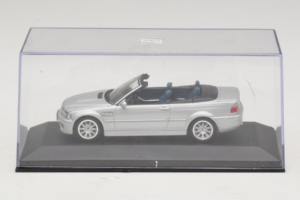 BMW M3 E46 Kabriolett Hõbe Minichamps 1:43 80420024430-R1 Metall - pilt 5/5