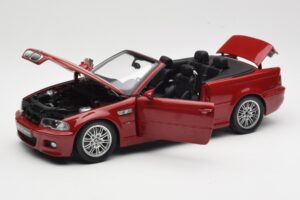 BMW M3 E46 Kabriolett Punane Kyosho 1:18 08505R Metall - pilt 2/8