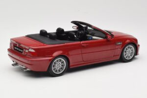 BMW M3 E46 Kabriolett Punane Kyosho 1:18 08505R Metall - pilt 3/8