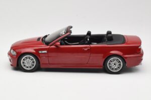 BMW M3 E46 Kabriolett Punane Kyosho 1:18 08505R Metall - pilt 4/8