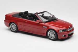 BMW M3 E46 Kabriolett Punane Kyosho 1:18 08505R Metall - pilt 6/8