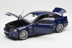 BMW M3 E46 Sinine Kyosho 1:18 08503BL Metall - pilt 2/8