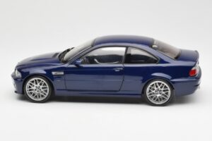 BMW M3 E46 Sinine Kyosho 1:18 08503BL Metall - pilt 4/8
