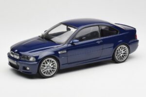 BMW M3 E46 Sinine Kyosho 1:18 08503BL Metall