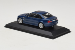BMW M3 E46 Sinine Minichamps 1:43 BMW014 Metall - pilt 3/4
